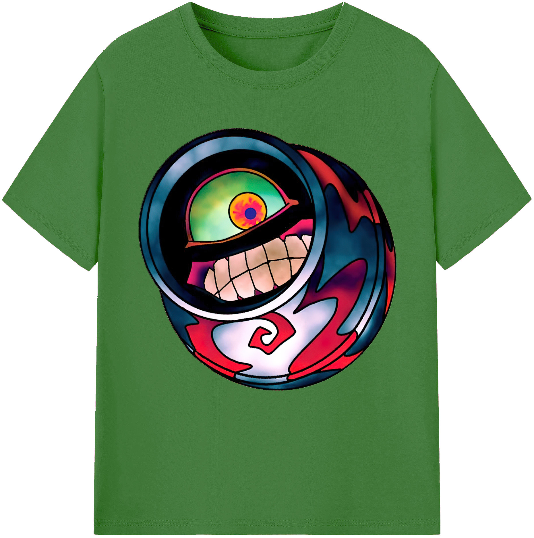 （画像用） 遊☆戯☆王 Yu-Gi-Oh! レディースカジュアルプリントTシャツ（綿100％）